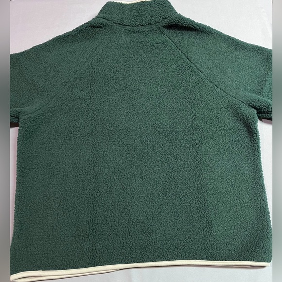 Sierra Designs Women's Fleece Sherpa Zip Up Green Jacket NWT - Picture 8 of 8